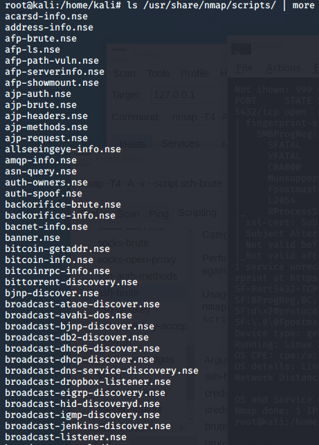 Nmap-scriptdirectory in (Kali) Linux